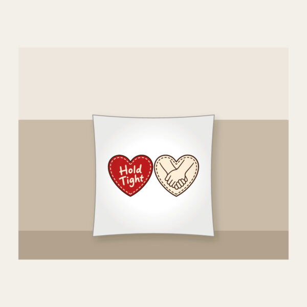 Product image Hold Tight Heart and Hands Pillow
