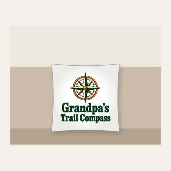 Product image Grandpa's Trail Compass Pillow