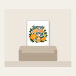 BIRTHDAY CITRUS SPARK Fleece Blanket in white