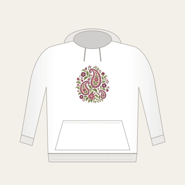 Product image Plum and Olive Paisley Garden Hoodie