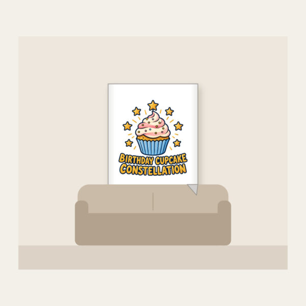 Product image Birthday Cupcake Constellation Fleece Blanket