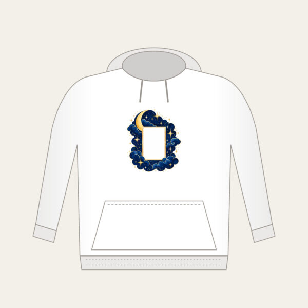 Product image Starry Navy Sky with an Open Center Hoodie