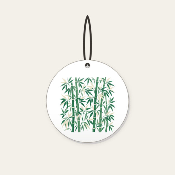 Product image Jade Bamboo Grove Pattern Ceramic Ornament