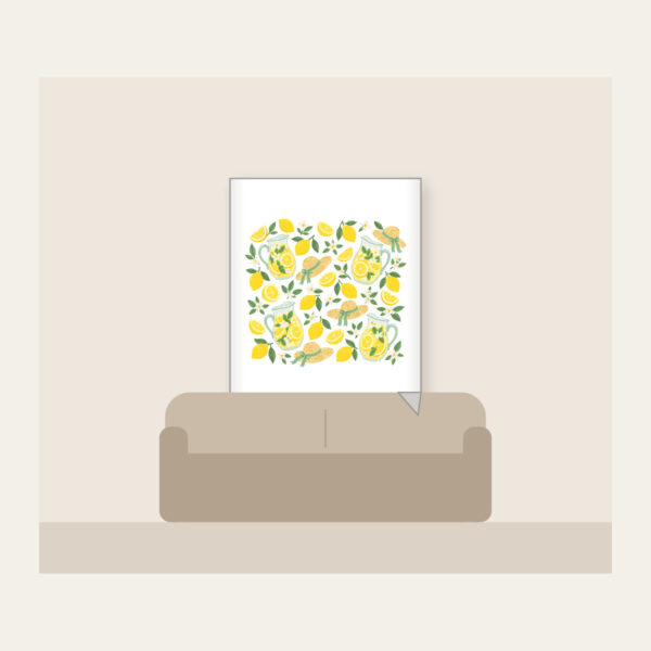 Product image Lemonade Stand Pitchers and Lemons Fleece Blanket