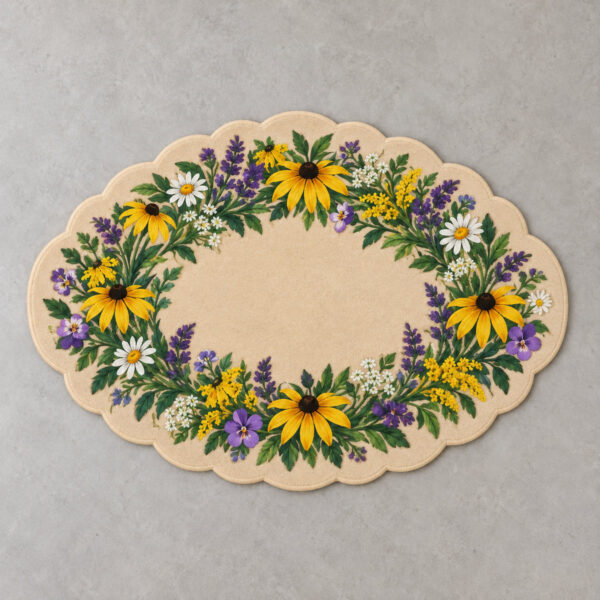 Product image Wildflower Wreath Door Mat