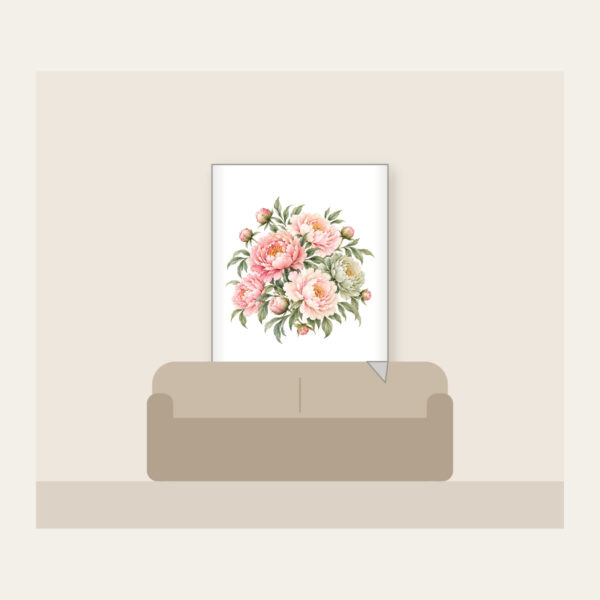 Product image Blush Peony Gradient Fleece Blanket