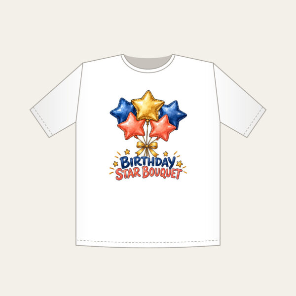 Product image Birthday Star Bouquet T-Shirt