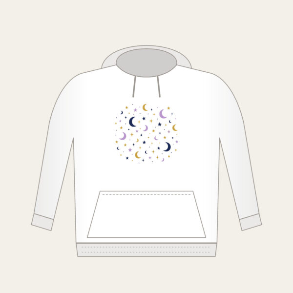 Product image Scattered Stars and Crescents Hoodie