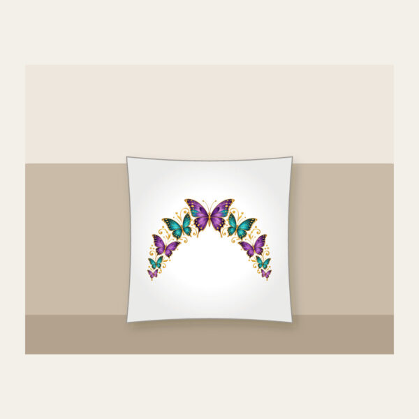 Product image Butterflies Arching Along the Edge Pillow