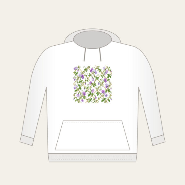 Product image Sweet Peas Climbing a Lattice Hoodie