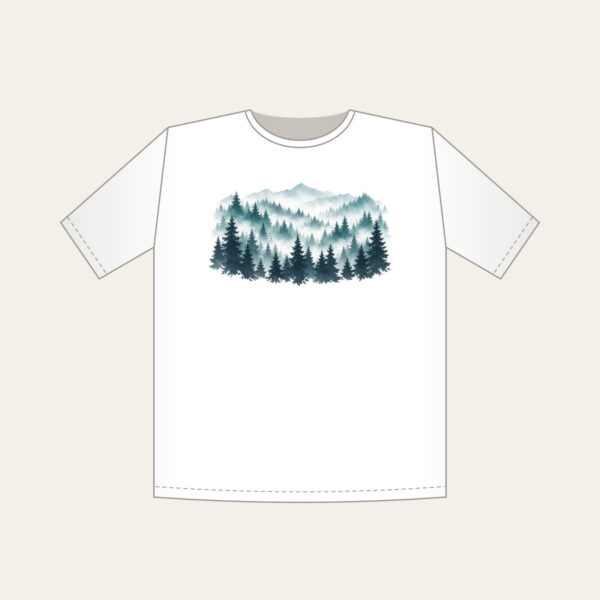 Product image Pine Rows Fading into Mist T-Shirt