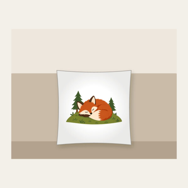 Product image Sleeping Fox on the Hill Pillow