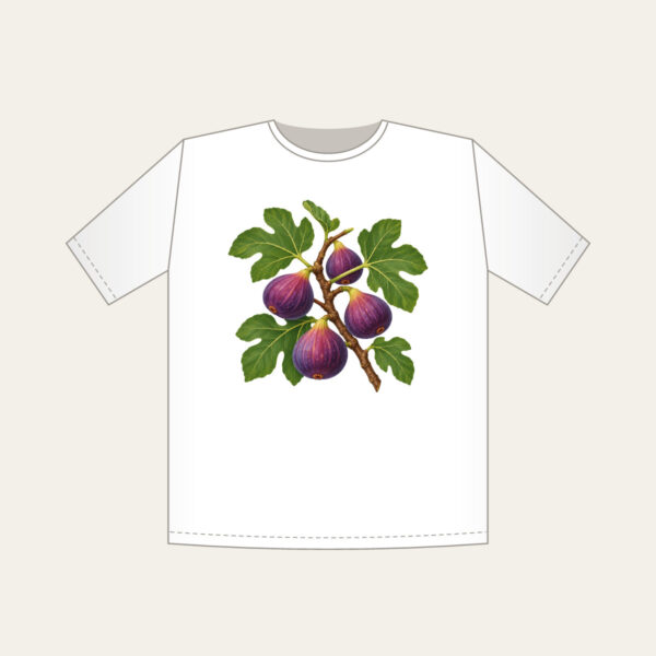 Product image Fig Branch with Plump Purple Figs T-Shirt