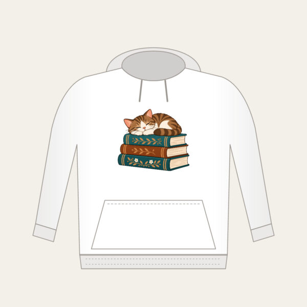 Product image Cat Napping on Three Books Hoodie