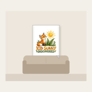 KID SUNNY DISCOVERIES Fleece Blanket in white