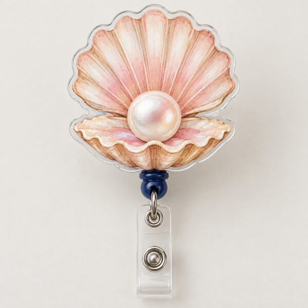 Product image Pearl Scallop Badge Reel