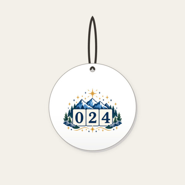 Product image Mountain and Star Border with 024 Ceramic Ornament