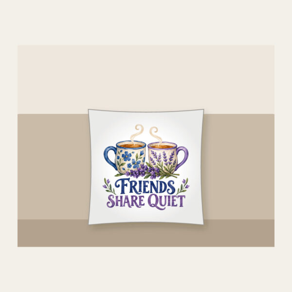 Product image Friends Share Quiet Pillow