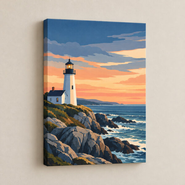 Product image Lighthouse Coast Canvas Print