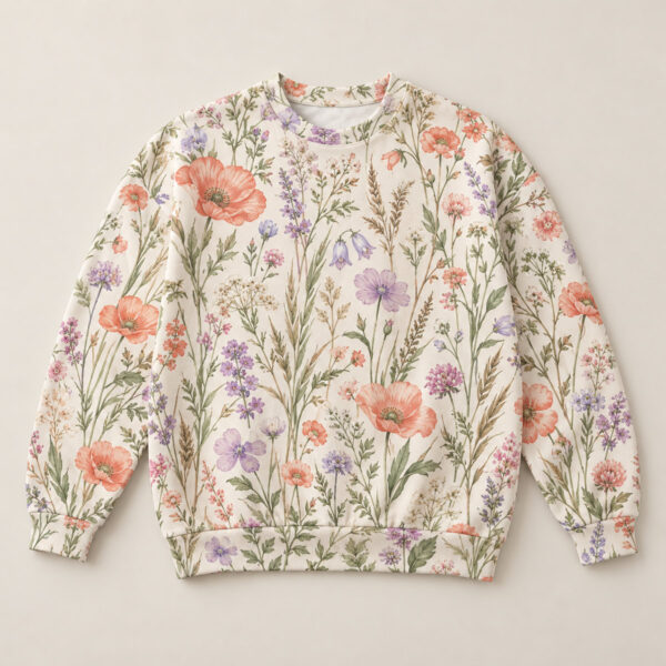 Product image Lightweight Wildflower All-Over Sweatshirt