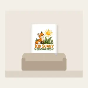 KID SUNNY DISCOVERIES Fleece Blanket in white