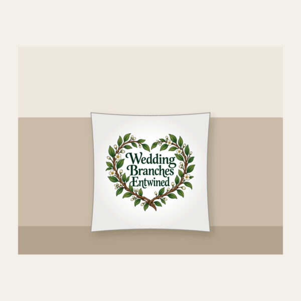 Product image Wedding Branches Entwined Pillow