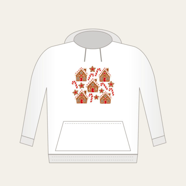Product image Gingerbread Houses and Candy Canes Hoodie