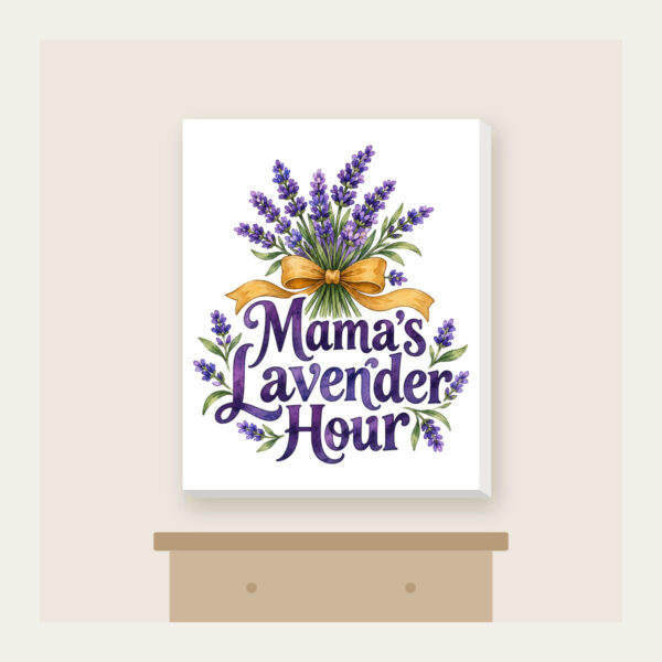 Product image Mama's Lavender Hour Canvas Print
