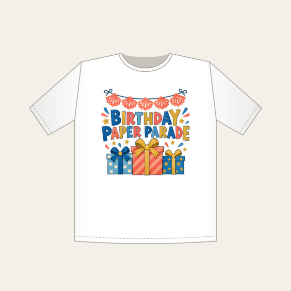 Product image Birthday Paper Parade T-Shirt