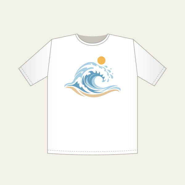 Product image Curling Wave and Little Sun T-Shirt
