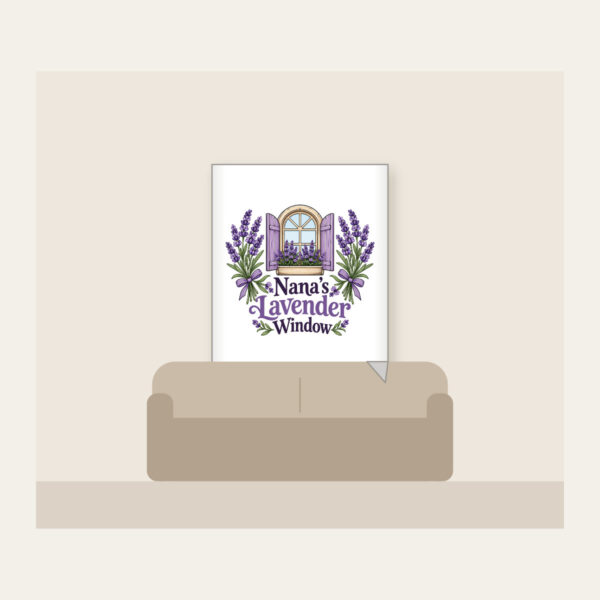 Product image Nana's Lavender Window Fleece Blanket