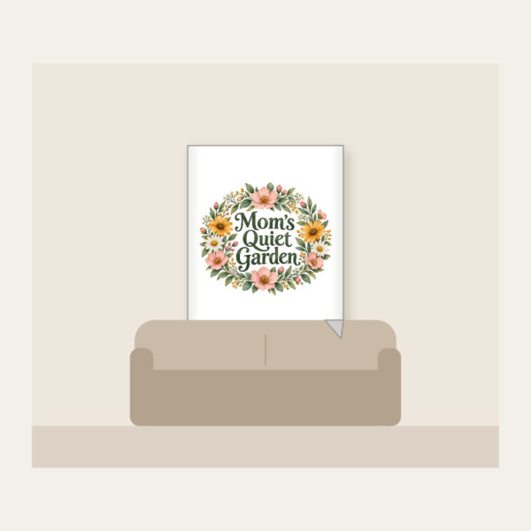 Product image Mom's Quiet Garden Fleece Blanket