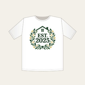 EST. 2025 T-Shirt in white