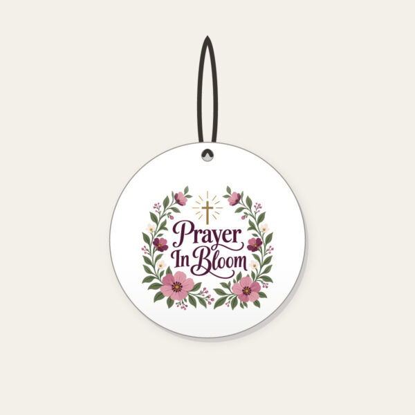 Product image Prayer in Bloom Ceramic Ornament