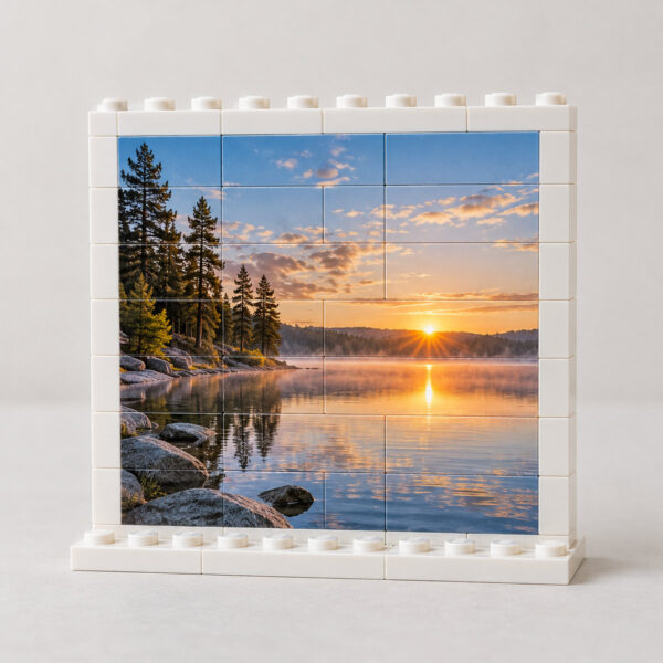 Product image Lakeside Sunrise Photo Block