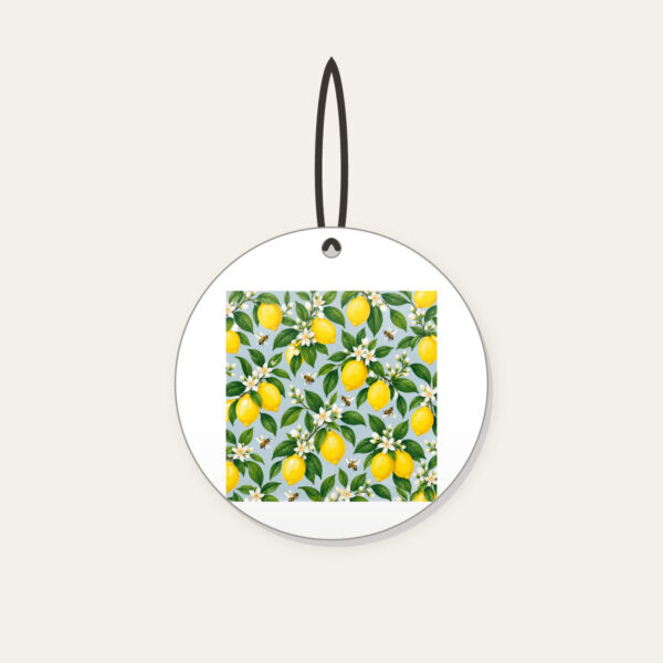 Product image Lemon and Bee Garden Repeat Ceramic Ornament
