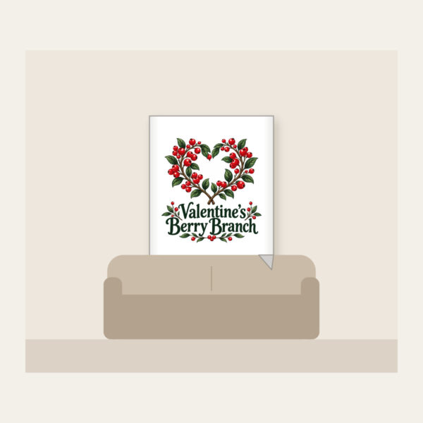 Product image Valentine's Berry Branch Fleece Blanket