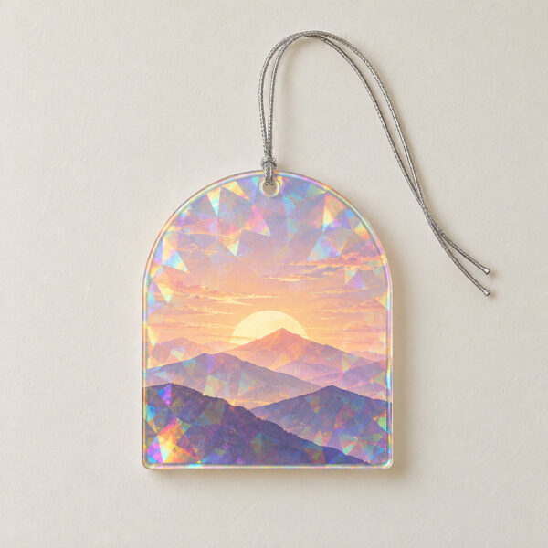 Product image Shattered Dawn Glass-Look Ornament