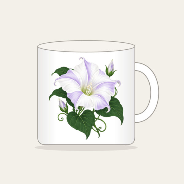 Product image Moonflower on Deep Green Mug