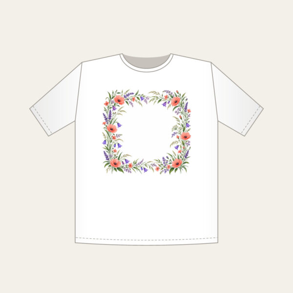 Product image Roadside Wildflower Border T-Shirt