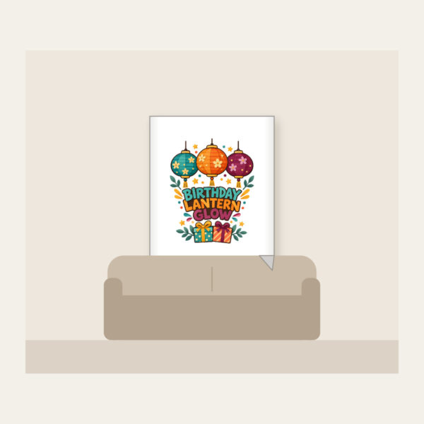 Product image Birthday Lantern Glow Fleece Blanket