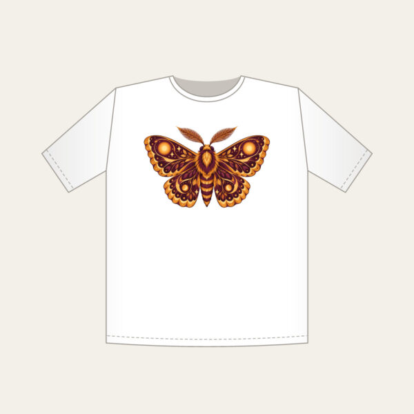 Product image Glowing Amber Moth T-Shirt
