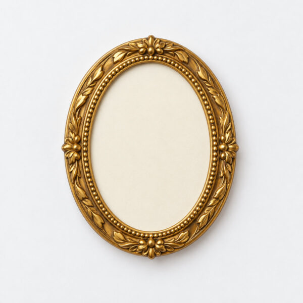 Product image Vintage Gold Oval Photo Frame Magnet