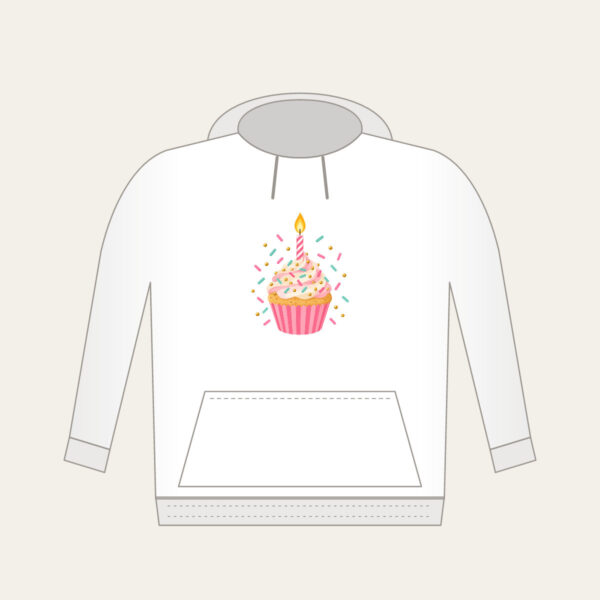 Product image Candlelit Cupcake with Sprinkles Hoodie