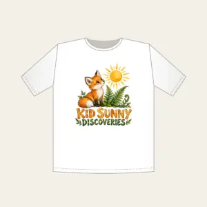 KID SUNNY DISCOVERIES T-Shirt in white