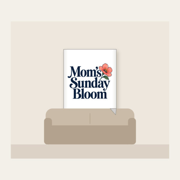 Product image Mom's Sunday Bloom Fleece Blanket