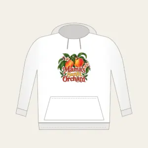 Mama's Sunlit Orchard Hoodie in white