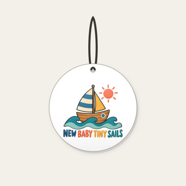 Product image New Baby Tiny Sails Ceramic Ornament