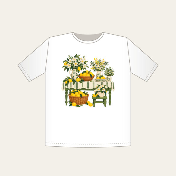 Product image Lemon and Flower Market Stall T-Shirt
