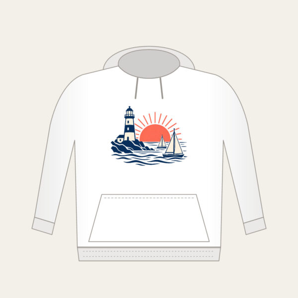 Product image Lighthouse and Two Sailboats Hoodie